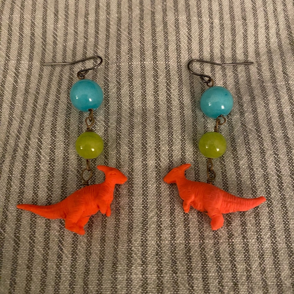 Dinosaur Earrings